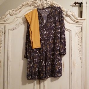 Old Navy Dress. TC Lularoe Leggings